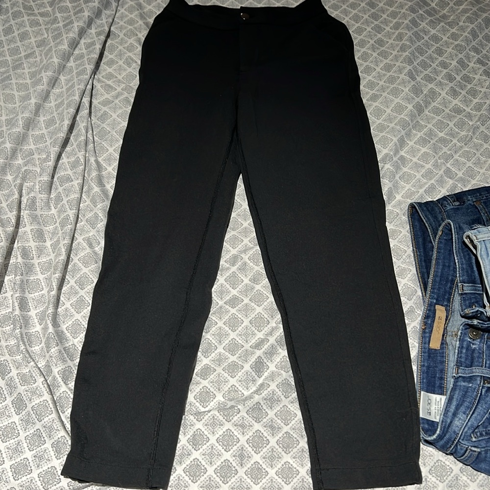 Lululemon Black High Rise Work Trouser - Picture 4 of 7